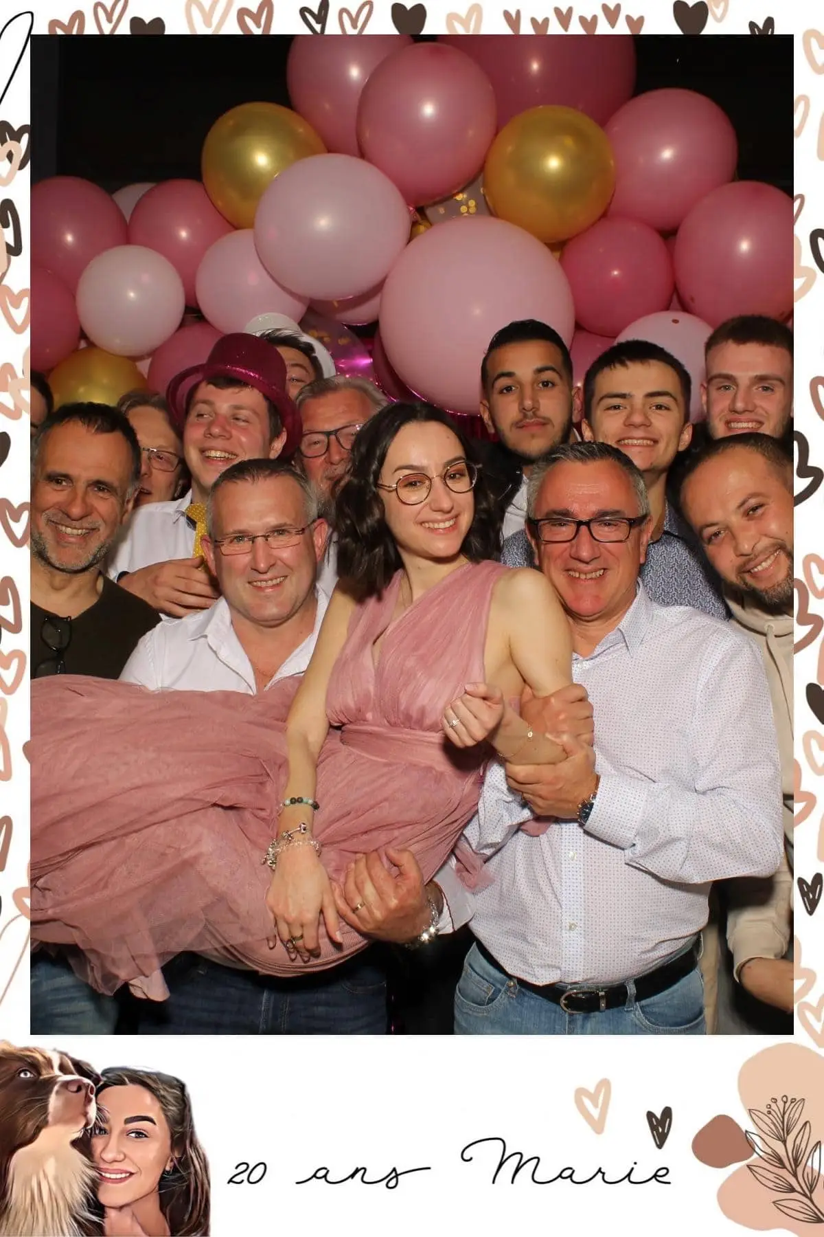 Fêter ses 20 ans avec le photobooth Burddy