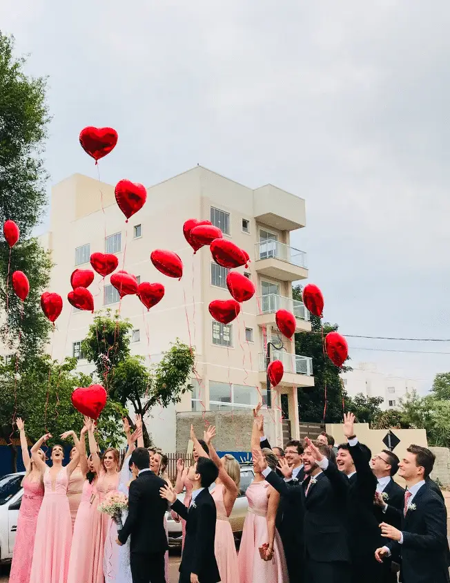 L'envol de ballons, le moment qui restera gravé dans les mémoires de vos convives