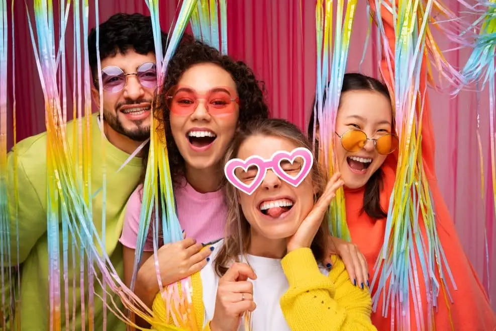 Une box à selfie pour poser devant l'objectif